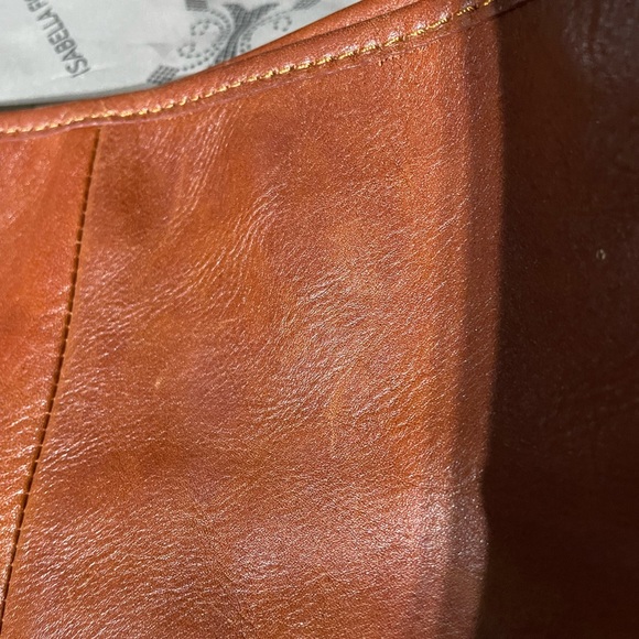 New Isabella Fiori Laser Cut Leather Tote/dust bag - Picture 9 of 13